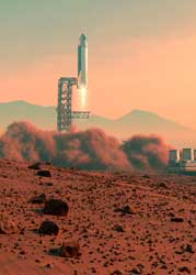 Starship Mars Landing - V1